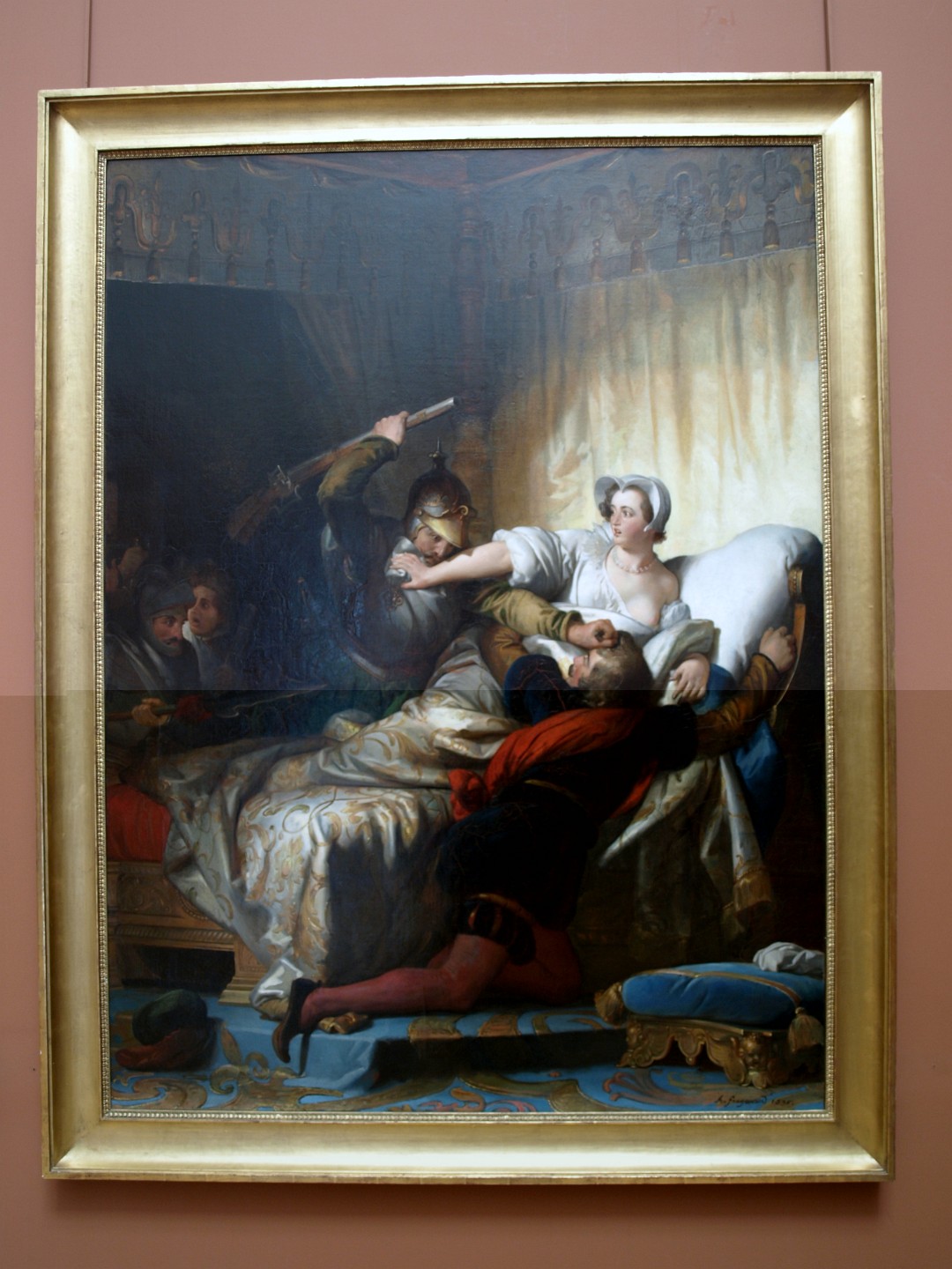 Scene du Massacre de la Saint-Bathelemy by Alexandre-Evariste Fragonard
